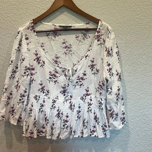 AE FLOWER BLOUSE